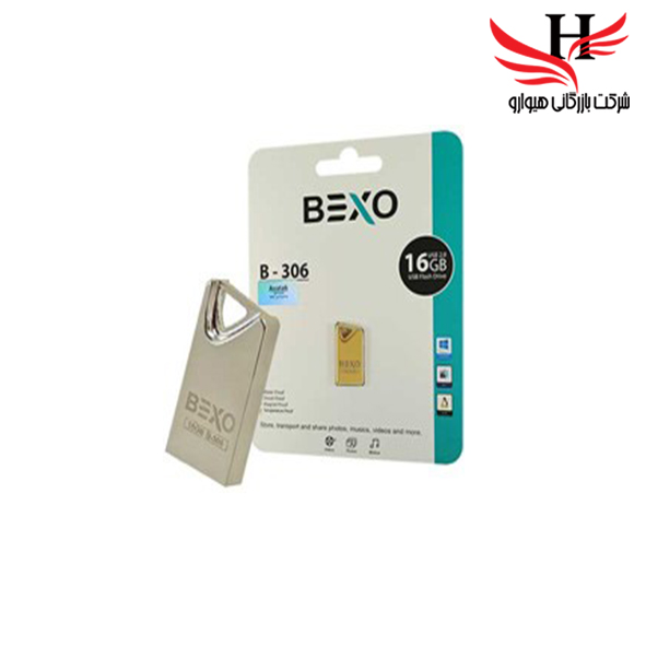 تصویر فلش مموری بکسو با ظرفیت 16 گیگ مدل B-306 