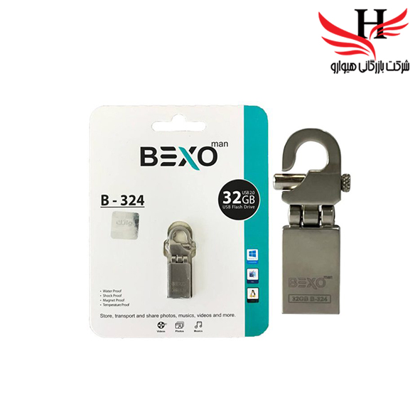 تصویر فلش مموری بکسو با ظرفیت 32 گیگ مدل B-324