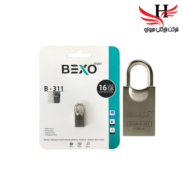 تصویر فلش مموری بکسو با ظرفیت 16گیگ مدلB-311