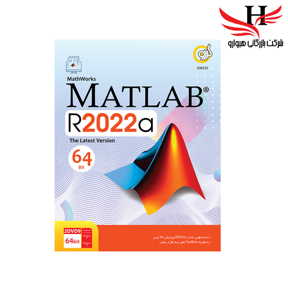 تصویر گردو MATLAB R2022a 64bit 2DVD9