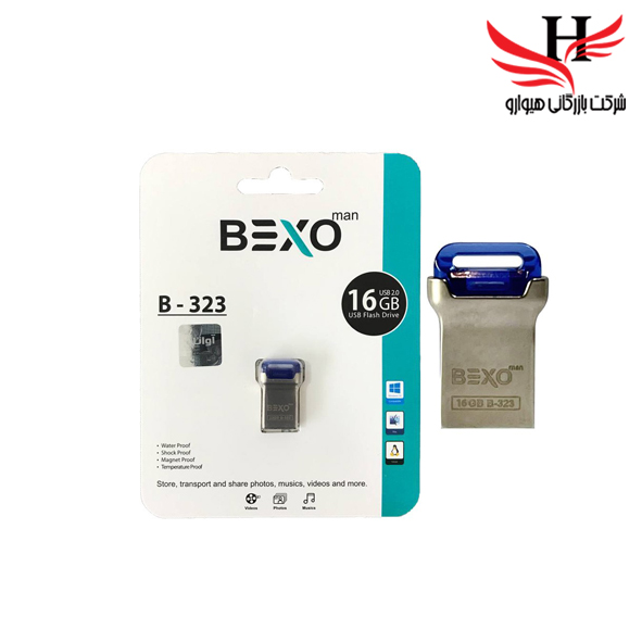تصویر فلش مموری بکسو با ظرفیت 16گیگ مدلB-323