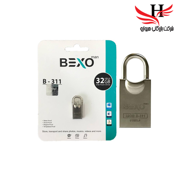 تصویر فلش مموری بکسو با ظرفیت 32گیگ مدلB-311