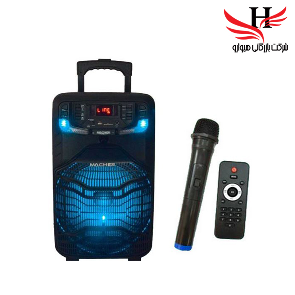تصویر اسپيکر چمداني پارتي باکس MACHER -MR1100