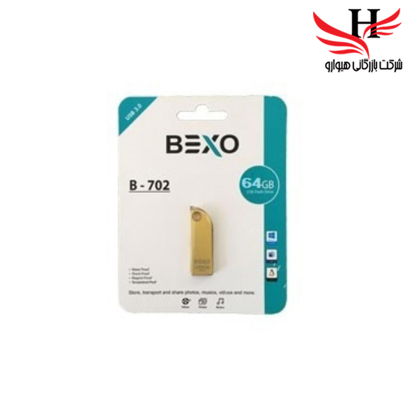 تصویر فلش مموری  USB0.3 بکسو با ظرفیت 64 گیگ مدل B-702