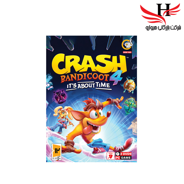 تصویر بازی گردو CERASH BANDICOOT 4 2DVD9