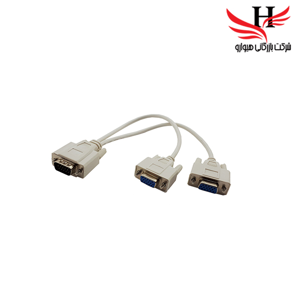 تصویر تبدیل کابلی وی جی ای  GREAT VGA 1 TO 2