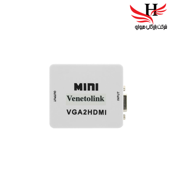 تصویر تبدیل پکدار وی جی ای به اچ دی ام آی VENETOLINK VGA TO HDMI