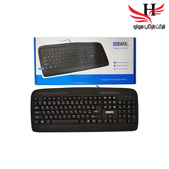 تصویر کیبورد سیم دار سادیتا SADATA-1500S