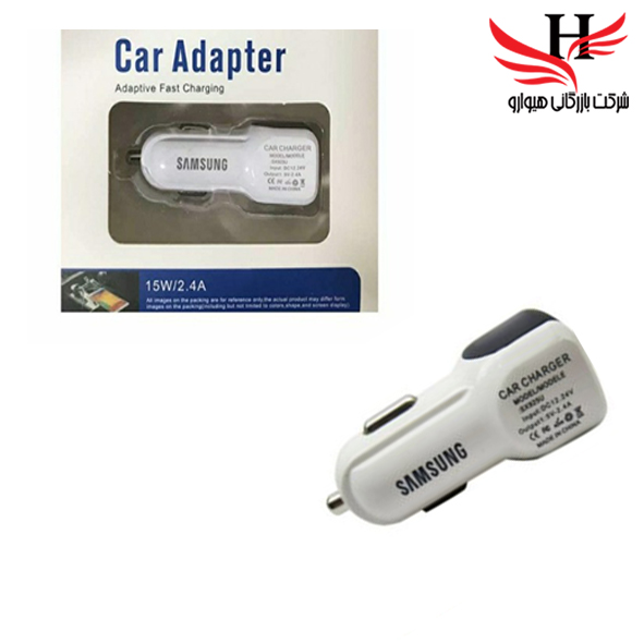 تصویر شارژ فندکی دو پورت سامسونگ SAMSUNG