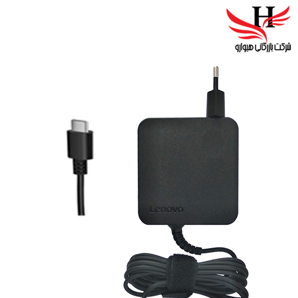 تصویر شارژر لپ تاپ لنوو LENOVO TYPE-C 65W-15V-3.25A