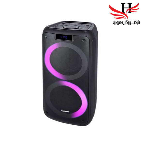 تصویر اسپیکر چمدانی پارتی باکس MACHER MR1500