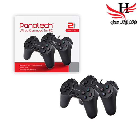 تصویر گیم پد دوبل ساده  PANATECH-503