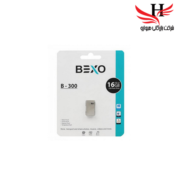 تصویر فلش مموری بکسو با ظرفیت 16گیگ مدلB-300