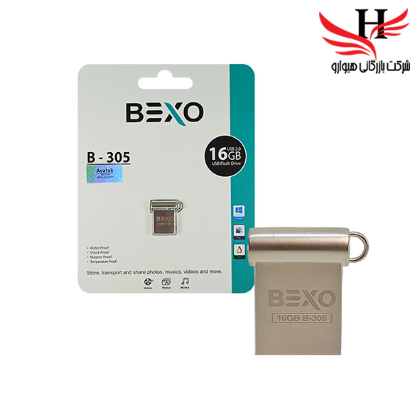تصویر فلش مموری بکسو با ظرفیت 16گیگ مدلB-305
