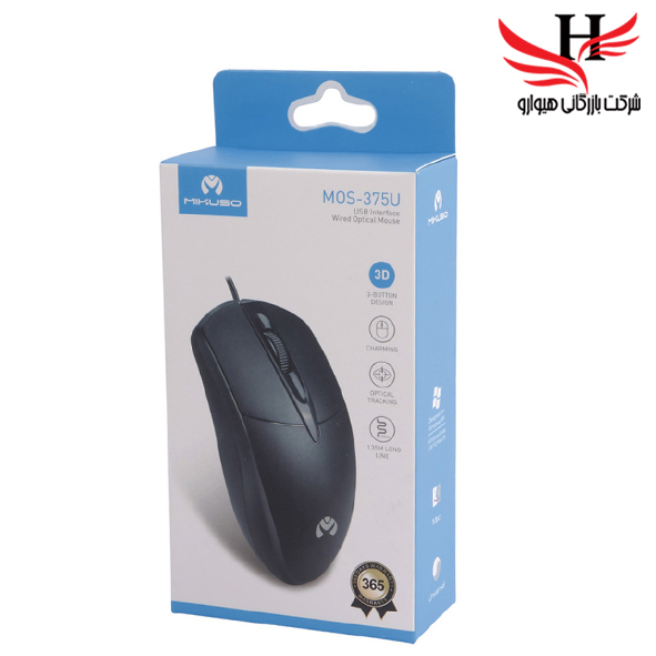 تصویر ماوس سیم دار MOS-375U