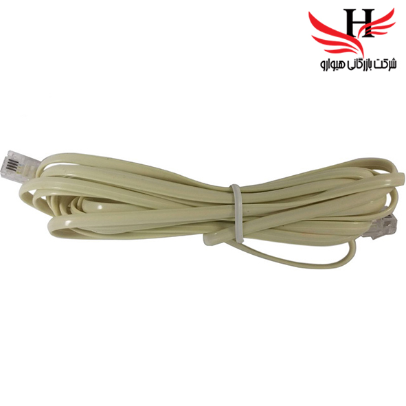 تصویر کابل تلفن 3 متری 