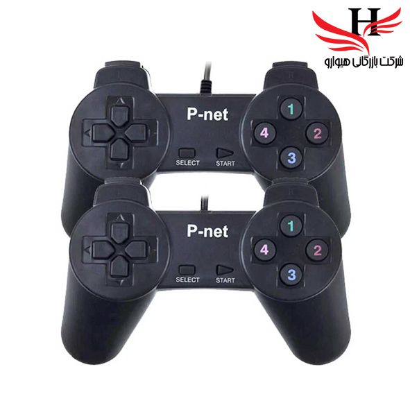 تصویر گیم پد دوبل ساده پی نت P-NET X.4