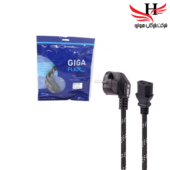 تصویر کابل برق پاور  کنفي گیگا فلکس GIGA 1.5M/3.75