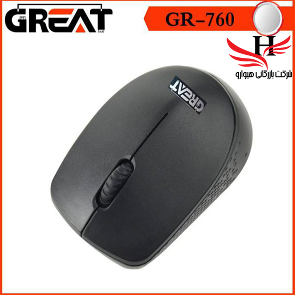تصویر ماوس وایرلس برند گریت GRAET GR-760