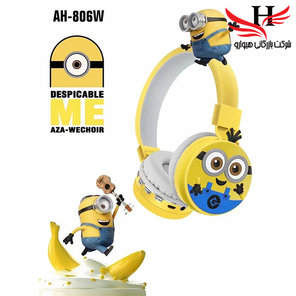 تصویر هدست بلوتوثی عروسکی فانتزی AH-806W