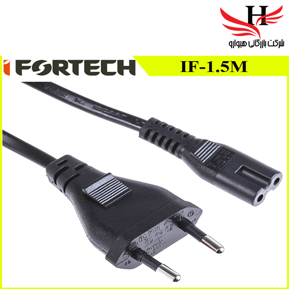 تصویر کابل برق راديويي 2 چاک IFORTECH IF-1.5M