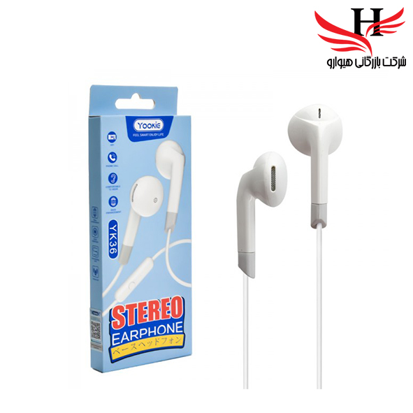 تصویر هندزفري سيم دار يوکي  YOOKIE-YK36