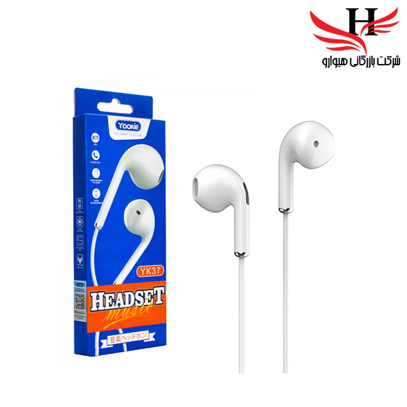 تصویر هندزفري سيم دار يوکي  YOOKIE-YK37