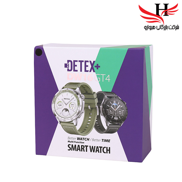 تصویر ساعت هوشمند مدل DETEX DW16 GT4 