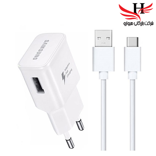 تصویر کلگی شارژر سامسونگ با کابل تایپ سی S10