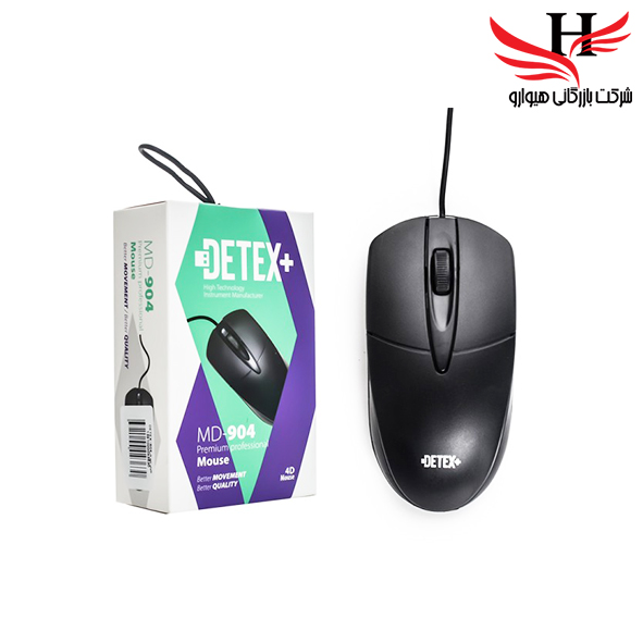 تصویر ماوس سیم دار برند ديتکس DETEX-MD904