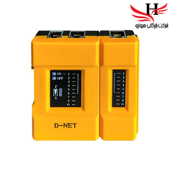 تصویر تستر شبکه دي نت مدل 468VR- D-NET RJ11=RJ45
