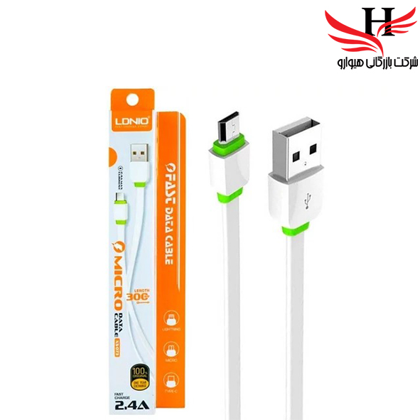 تصویر کابل پاوربانک اندرويد الدينيو LDNIO-073