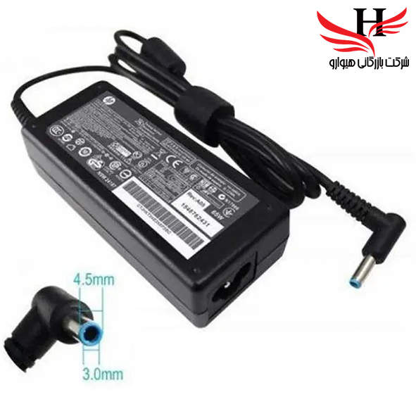 تصویر شارژر لپ تاپ سوکت ریز HP 19.7 V -4.62A
