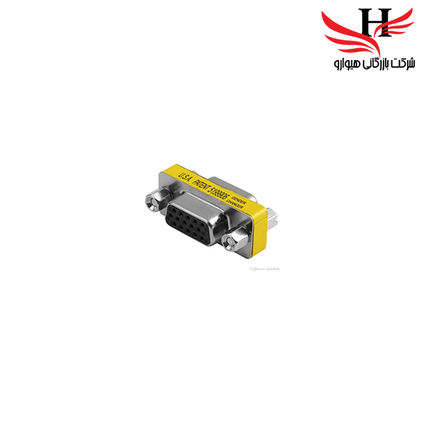 تصویر تبدیل 15 پین دو سر ماده (چنجر)VGA