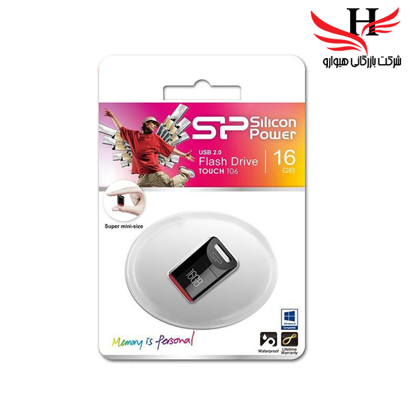 تصویر فلش مموری سیلیکون پاور 16 گیگ T06