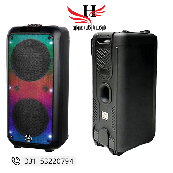 تصویر  اسپیکر چمدانی پارتی باکس وانکمس VANMAX-MAX1710