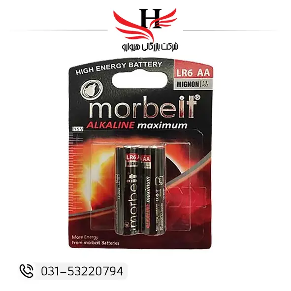 تصویر باتري قلم آلکالاين موربیت MORBEIT