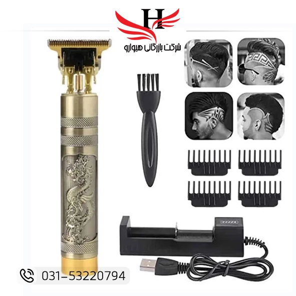 تصویر ماشين اصلاح خط زن فلزي VINTAGE T9