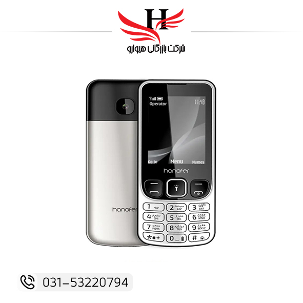 تصویر موبایل دو سیمکارت دوربین دار HANOFER-6303
