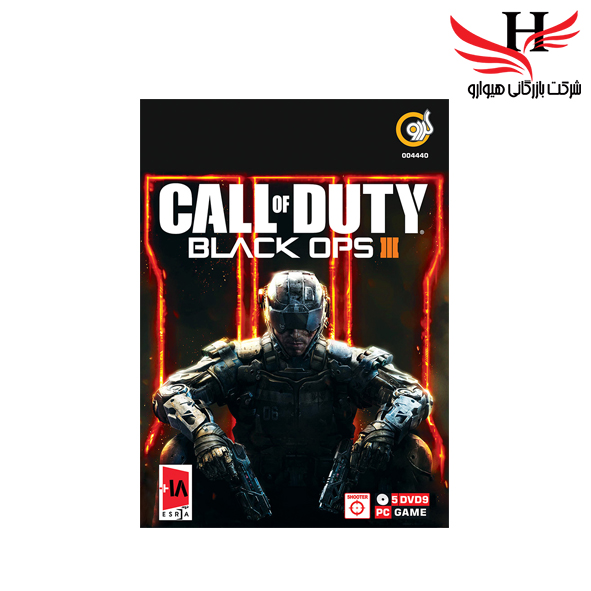 تصویر   Call Of Duty Black OPS III Virayeshi PC 5DVD9گردو