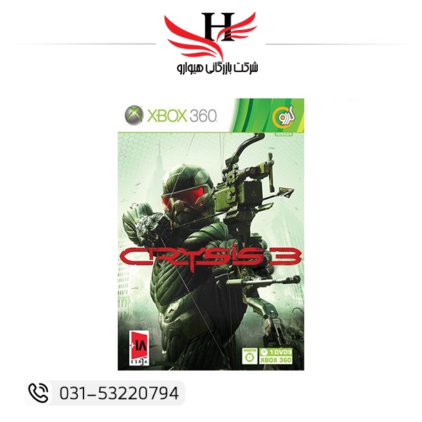 تصویر crysis 3 xbox 360 1DVD9 گردو