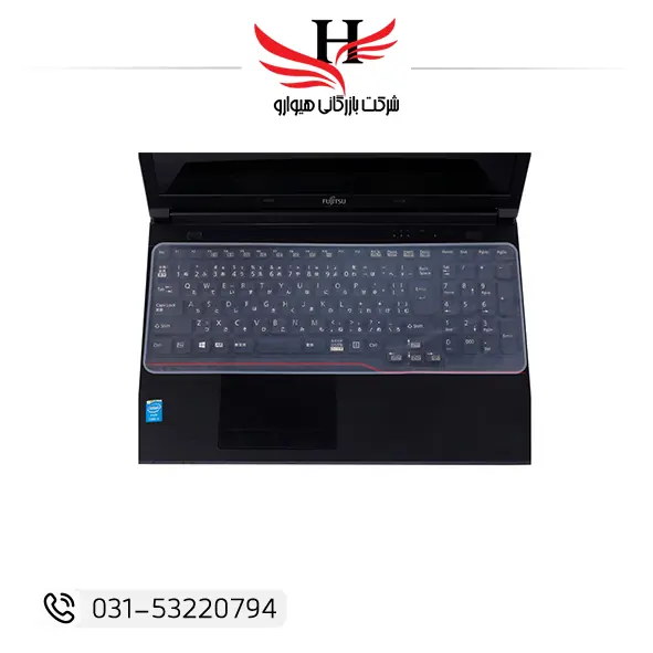 تصویر کاور کيبورد ژله اي لپ تاپ   کريستال بزرگ 