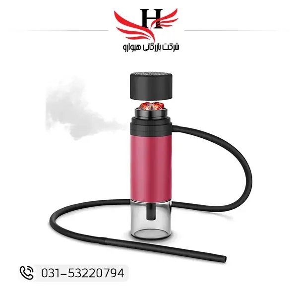 تصویر قلیان شارژی مسافرتی هوکا HOOKAH