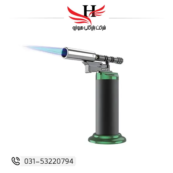 تصویر فندک اتمی GREEN LION-JET FLAME PRO