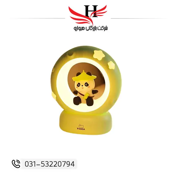تصویر چراغ خواب دایره ای PANDA-MG-A01