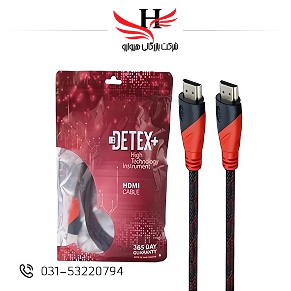 تصویر کابل تصویر  HDMI DETEX 3M