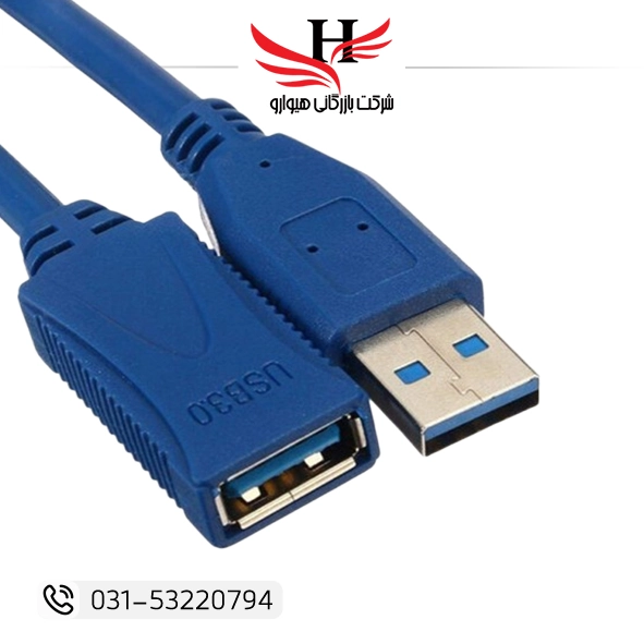 تصویر کابل افزایش USB0.3 P-NET 1.5M