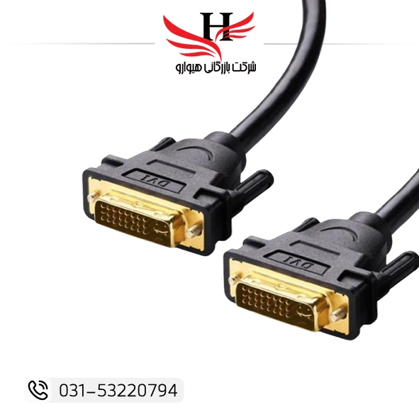 تصویر کابل تصویر DVI TO DVI MY GROUP 1.5M