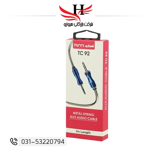 تصویر کابل صدا 1 به 1 تسکو TSCO-TC92