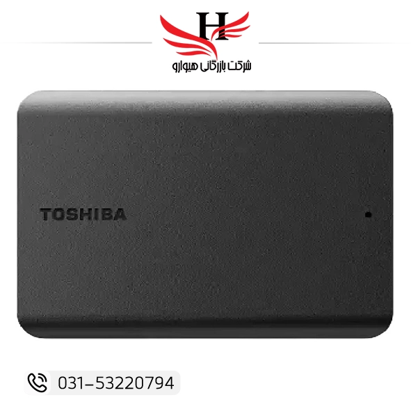 تصویر هارد اکسترنال توشیبا مدل Canvio Basics ظرفیت 1 ترابایت دارای رابط USB Type-A
